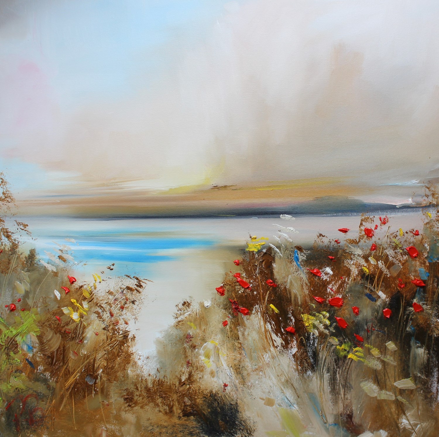 'Wild flower dunes' by artist Rosanne Barr